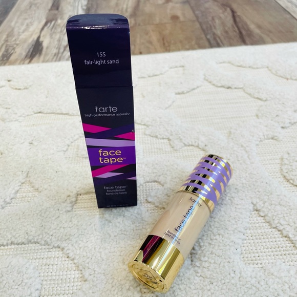 BNIB Tarte Face Tape 15S Fair-Light Sand Foundation Makeup